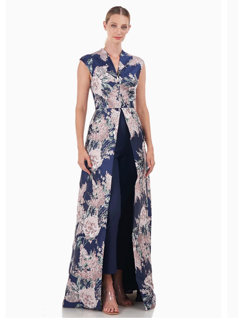 Kay Unger New York Pia Walk Thru Jumpsuit